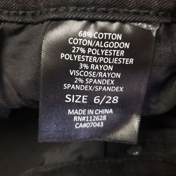 TAHARI OLIVIA Mid-Rise Slim Straight Leg Jeans - Picture 8 of 8